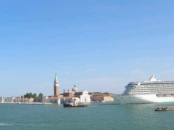 Wenecja, widok na wyspę San Giorgio Maggiore