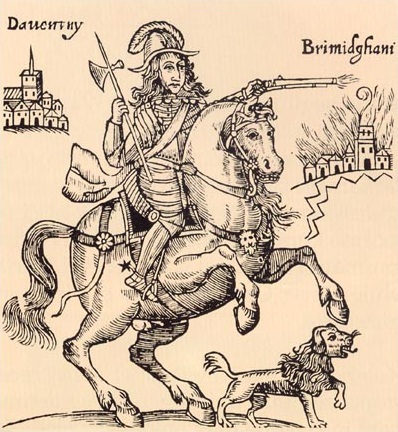 Książę Rupert jako Szalony Jeździec