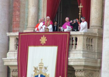 Joseph Ratzinger wybrany na papieża