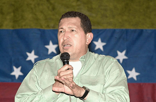 Hugo Chávez w 2003 roku