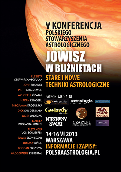 V Konferencja Polskiego Stowarzyszenia Astrologicznego 14-16.06.2013